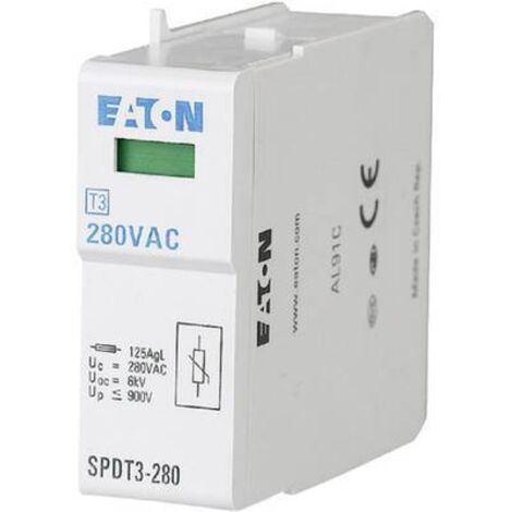 Cartouche parafoudre 280VAC 1p 000170484 EATON SPDT3-280 (1/2)
