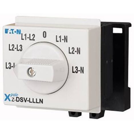 Commutateur rotatifes L+N voltmetre L1 N3 000248880 EATON Z-DSV-LLLN (1/2)