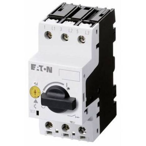 Disjoncteur de protection de transf. 3p Ir 1-1.6A 000088912 EATON PKZM0-1,6-T (1/2)