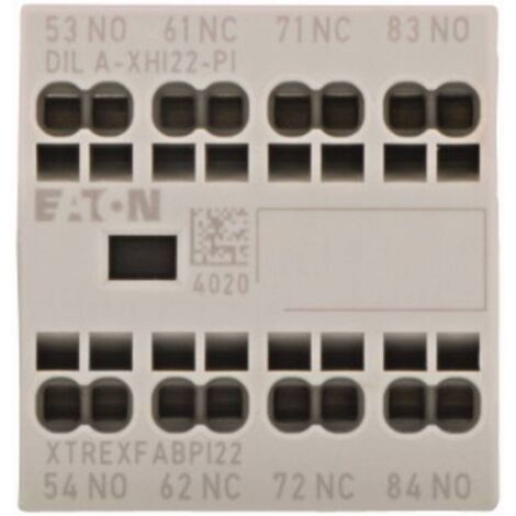 Eaton DILA XHI22 PI bloc contacts auxiliaires 4A 230V (1/4)