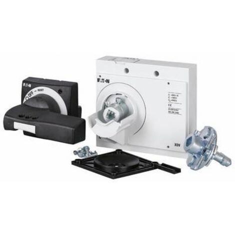 Poignée rotative à commande rompue sur porte verrouillable sur la poignée taille 3 EATON NZM3-XTVDV (1/2)