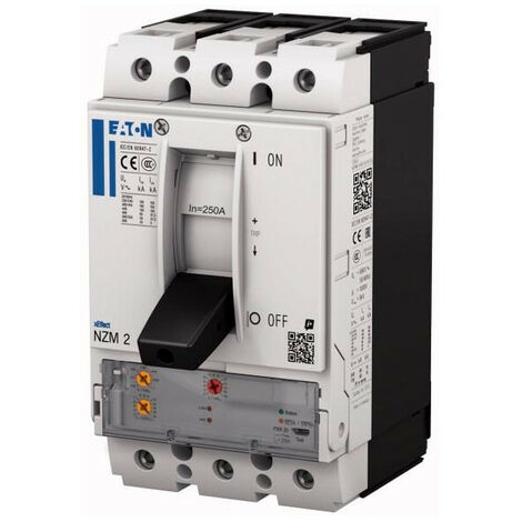 Disjoncteur PXR20 3p 200A protection moteurs bornes à cage NA 000192467 EATON NZMH2-MX200-BT-NA (1/2)