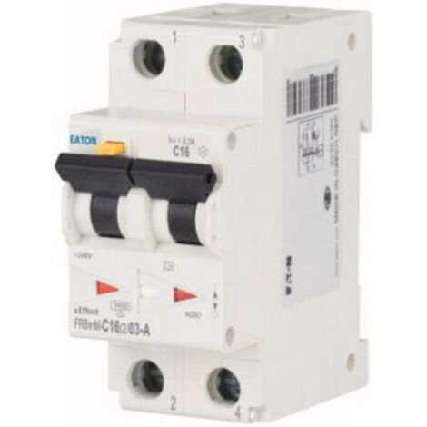 Disj. diff. FRBmM 300mA cbe C 2P Type A,16A 000170866 EATON FRBMM C16/2/03 A (1/3)