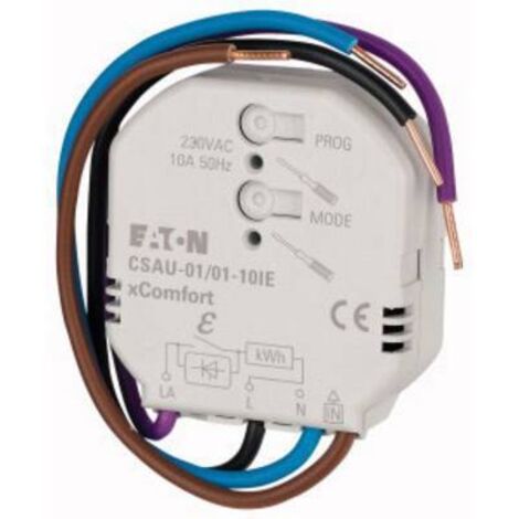 CSAU-01/01-10IE Eaton xComfort Actionneur de commutation Puissance de coupure (max.) 2300 W (1/3)