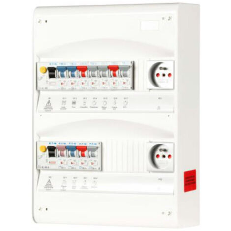 Coffret Monté Câblé T2 F2 / T3/F3,NF C15 100 A5 073000169 EATON BC RB CS IS2 11 2/26 W (1/3)