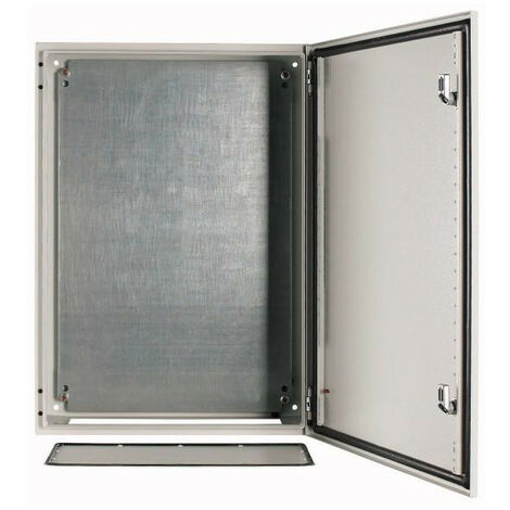 Coffret mural +platine de montage HxLxP 700x500x200mm EATON CS-75/200 (1/3)