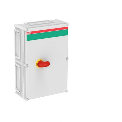 Inter en Coffret Plastique 200A 3P IP65 poignée R/J 1SCA022833R9950 ABB 928936 (1/2)