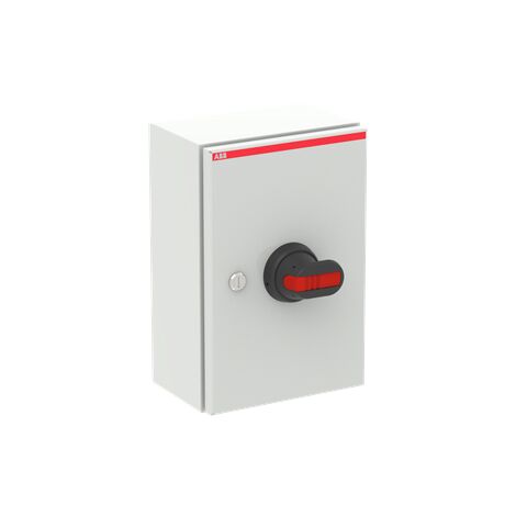 Coffret de Proximité métallique 100A 4P IP65 poignée Noire 1SCA022562R8600 ABB 918067 (1/2)