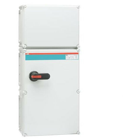 Inter en Coffret Plastique 400A 4P poignée noire IP65 1SCA022609R5480 ABB 919847 (1/2)