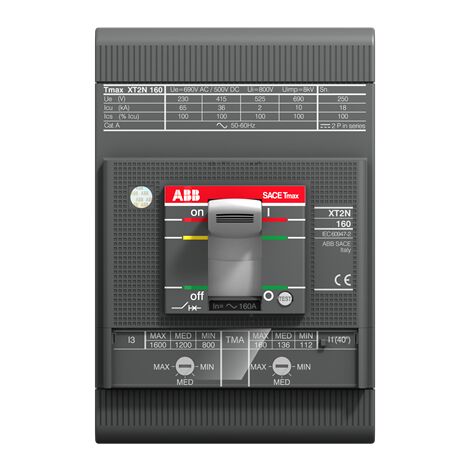 Disjoncteur XT2S 3P 25A 50Ka+Decl. Magneto Ther. 1SDA067552R1 ABB 067552 (1/3)