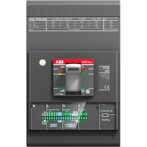 Disjoncteur XT4N 3P 250A 36Ka+Decl. Elec. I 1SDA068131R1 ABB 068131 (1/3)