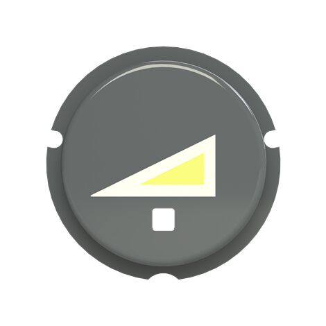 free@home pictogramme avec symbole variateur Gris 2CLA202640N1402 ABB 590247 (1/3)