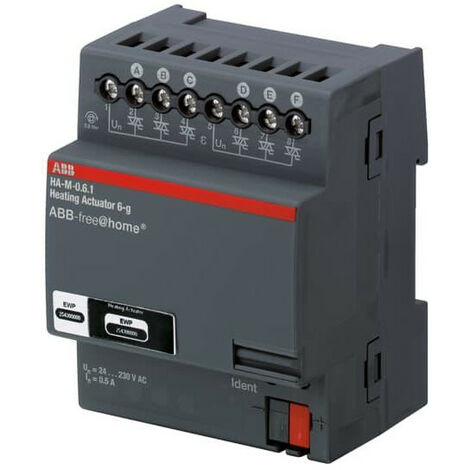 HA-M-0.6.1 Actionneur F@H chauff/clim 6 voies 230V 2CDG510008R0011 ABB STO994181 (1/3)