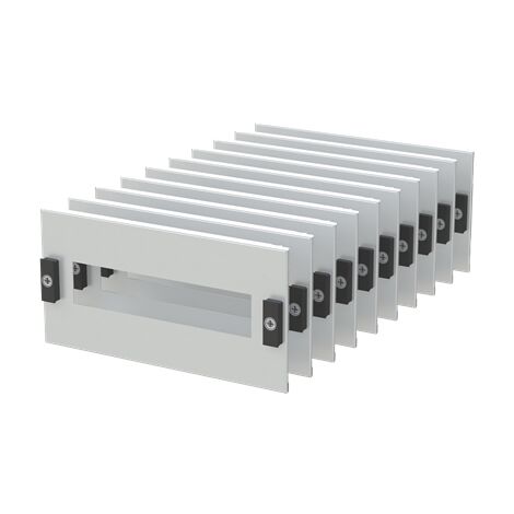 SPEE Combi- Plastron Modulaire (Pack.10pcs) 1R (sans rail-DIN) L400 H150 -12 mod 1SZE980020B0340 ABB QCS1415P1 (1/3)