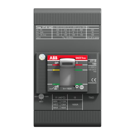 Disjoncteur XT1C 160 TMD 20 3P FF 1SDA080826R1 ABB 080826 (1/3)