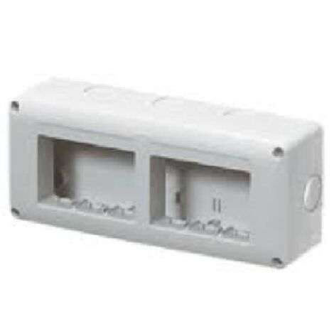 CONTENITORE DA PARETE PER APPARECCHI IP40 'SYSTEM' 6 (3x2) Posti
