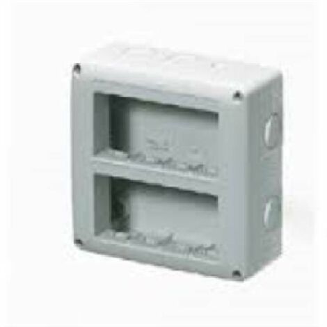 COFFR 8(2X4) POSTES VERT.PROT. GEWISS GW27023