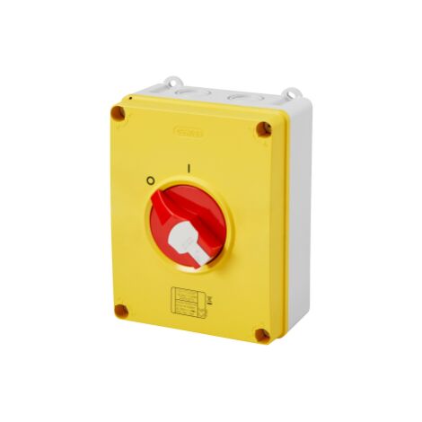 INTER-SECT. HP PLAST. 63A 3P+N URGENCE GEWISS GW70437NP (1/4)