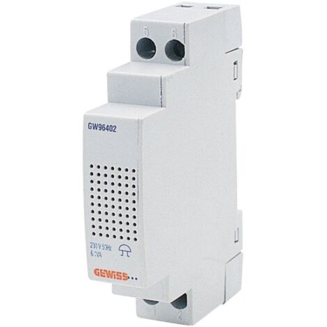 SONNERIE 230V 1M. GEWISS GW96402 (1/2)