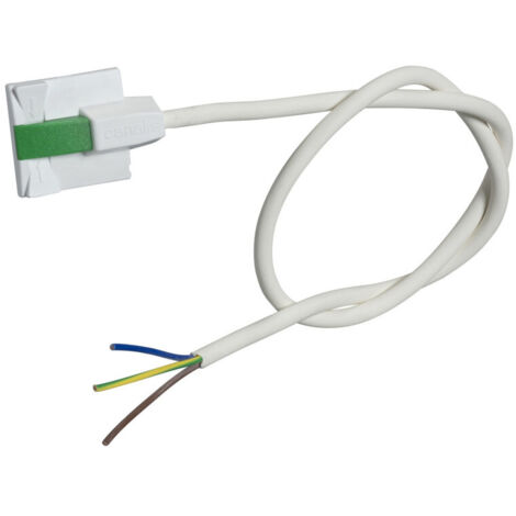 Canalis KB connecteur dérivation 10A polarité fixe pré-câblé L1+N SCHNEIDER KBC10DCS101 (1/10)