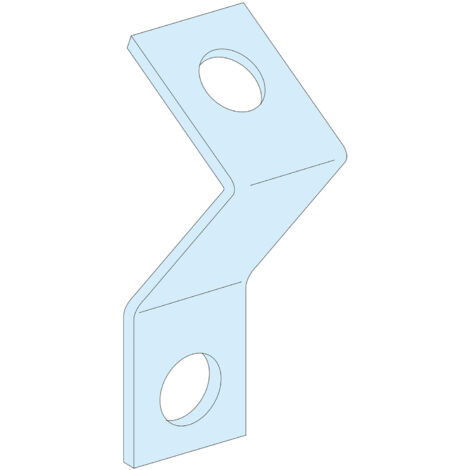 Support rail DIN 45° SCHNEIDER LVS03005