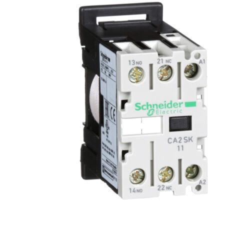 TeSys CA2SK contacteur 1F+1O instantané 10A 230Vca SCHNEIDER CA2SK11P7 (1/2)