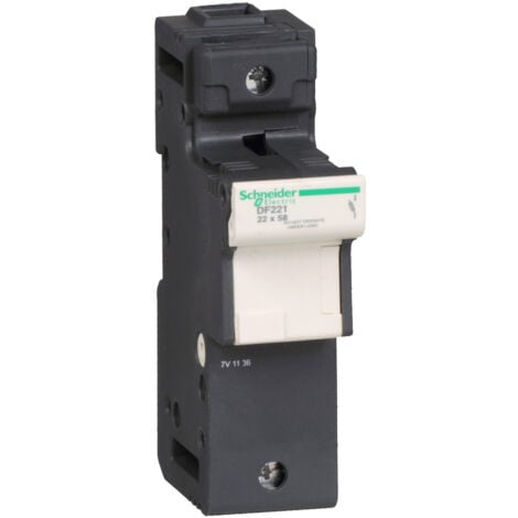 TeSys porte-fusible 1 Pôle 125A pour fusible 22x58mm SCHNEIDER DF221