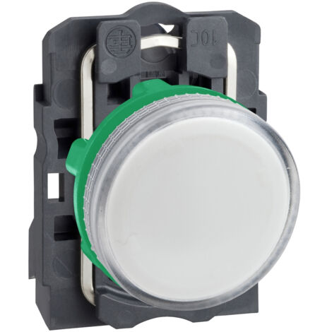 Voyant LED blanc SCHNEIDER LUM 220V, IP20, 1W, lumière douce et efficace. (1/4)