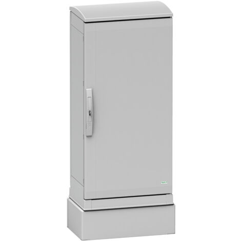 Thalassa PLA Socle polyester hauteur 200 mm pour NSYPLAZ(T) L750P420 Ral 7035 SCHNEIDER NSYZZ274G