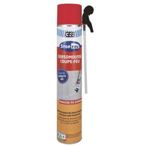 GEBSOMOUSSE coupe feu aérosol 750 ml GEB S.A.S. 813270 (1/2)