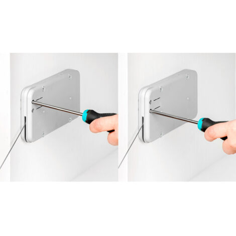 EMUCA Mécanisme pour portes abattant Miniwinch avec cache, 4 Kg, Plastique gris