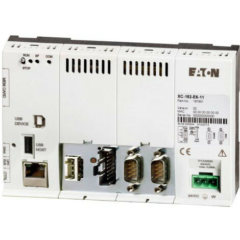 Automate compact 24V DC ethernet RS232 RS485 CAN 000167855 EATON XC 152 D6 11