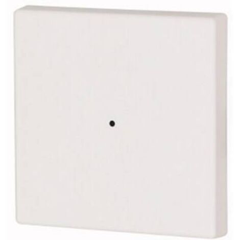 Bouton à bascule simple +raccord de manomètre blanc EATON CWIZ-01/01-LED (1/2)