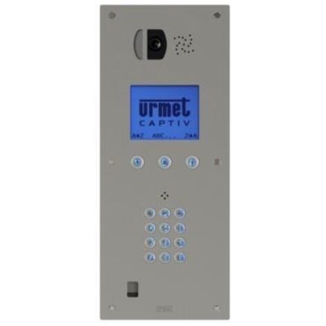 Défilement de noms BIBUS video 8l inox clavier URMET 98171100