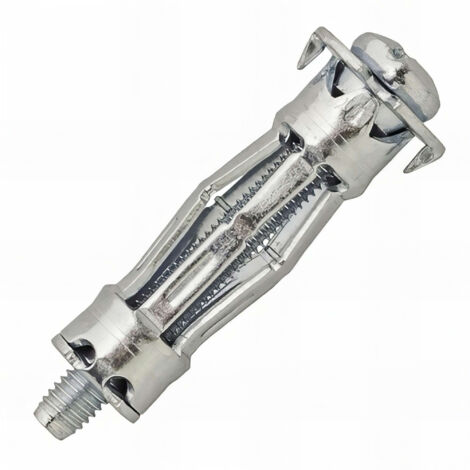 Seau de 250 chevilles corps creux expansion 4 x 33 mm - acier zingué - premium - avec vis montée (1/3)