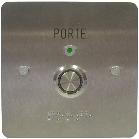 Bouton poussoir no/nf 90x90 lum handi/ modele 2014 URMET BA/OF/90LH/OLD (1/3)