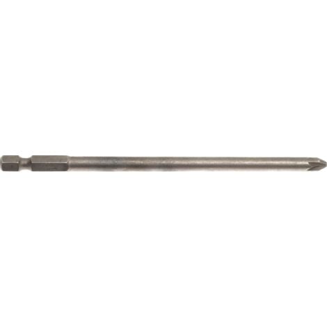 10 Embouts longs 110 à 141 mm POZIDRIV (Pz) Ø 6 mm Hexa 1/4'' MAKITA P-13580