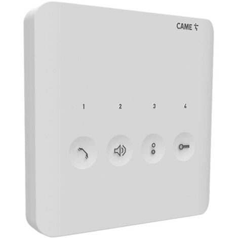 Came – Interphone mains libres X1 – Alimentation 230V – Pour maison individuelle – Vision nocturne – Installation murale (1/5)