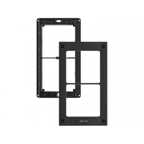 MTMTP2MVR - Cadre avec châssis porte-modules pour 2 modules, version VR CAME 60020750 (1/2)