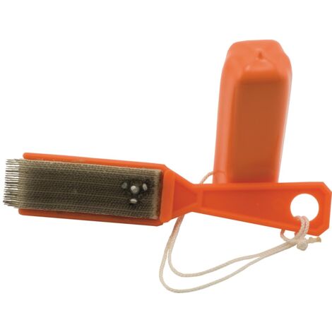 Brosse abrasive pour conducteurs + étui MICHAUD BR450 (1/3)