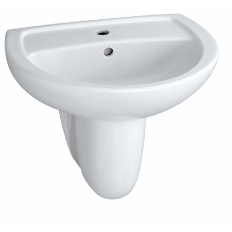 Lavabo BASTIA 55 cm blanc GEBERIT 501.605.00.1 (1/3)