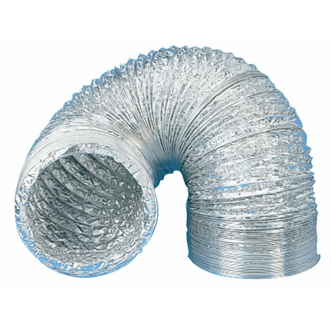 Gaine souple alu long. 10m - GSA 150-M0-10M UNELVENT - 821275  Longueur 10m - Diam 150 mm