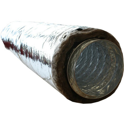Gaine Souple Isolée 25mm pour application Gainable Habitat Ecosoft D315mm L.10m S&P (UNELVENT) 810806 (1/2)