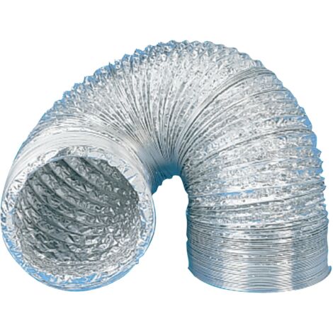 gaine alu - souple - diamètre 152 mm - 3 mètres - unelvent