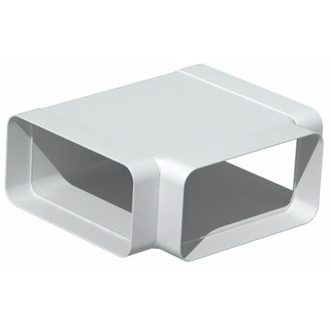 Té horizontal rectangulaire 55x110 - THR 200 S&P UNELVENT - 833161  Té horizontal