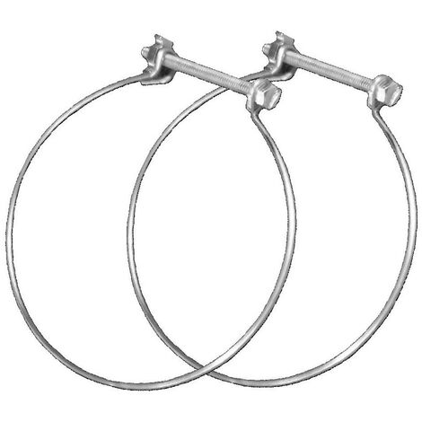 2 Colliers à fil diam. 150 mm - COF-150 S&P UNELVENT - 860105  Collier de fixation pour réseau de ventilation 150 mm