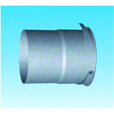 Manchette métallique longue à griffes pour bouches TMM/TMP, D 160 mm S&P (UNELVENT) 852152