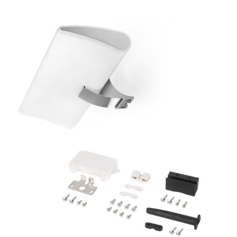 Emuca Spot LED pour miroir de salle de bain Aries (AC 230V 50Hz), 7 W, Chromé, Plastique et Aluminium (1/5)