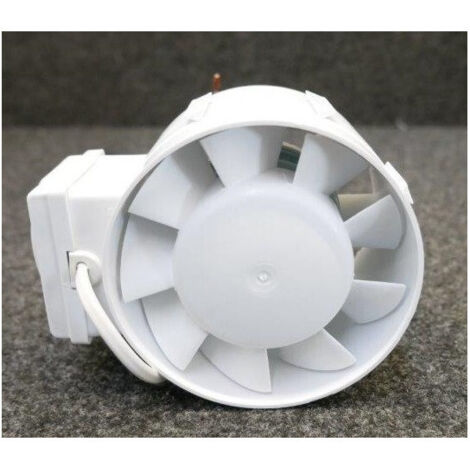 Ventilateur Extracteur De Tuyau 100mm FD100 - Puissance D'aspiration Forte - Alimentation Sur Batterie - Neuf