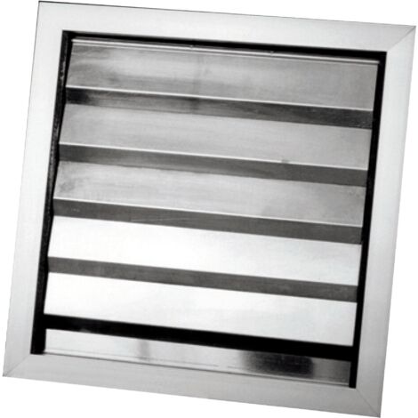 Volets de surpression aluminium extérieur D 500 x 300 mm S&P (UNELVENT) 872892 (1/2)